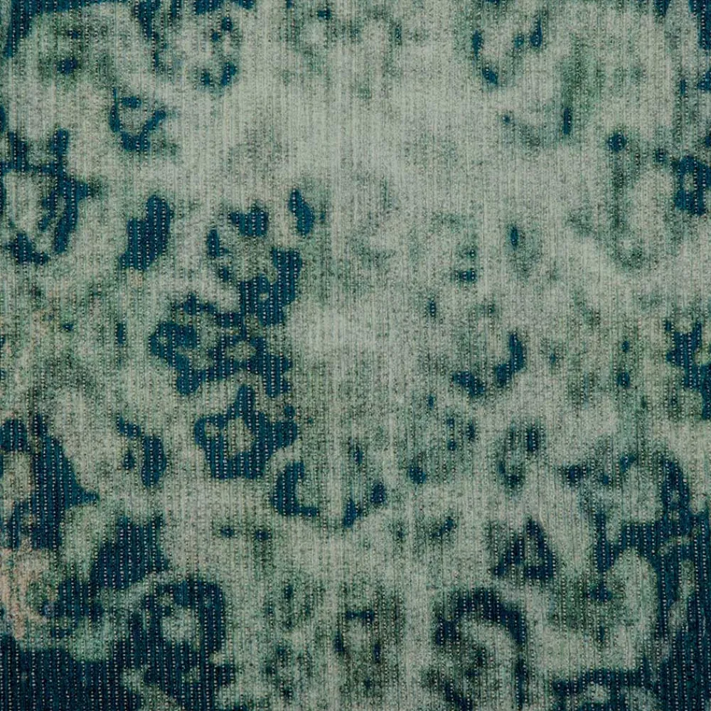 Wohnen Vintage Möbel|Teppiche*Teppich in verwaschener Optik in Grün Grau - Koprana