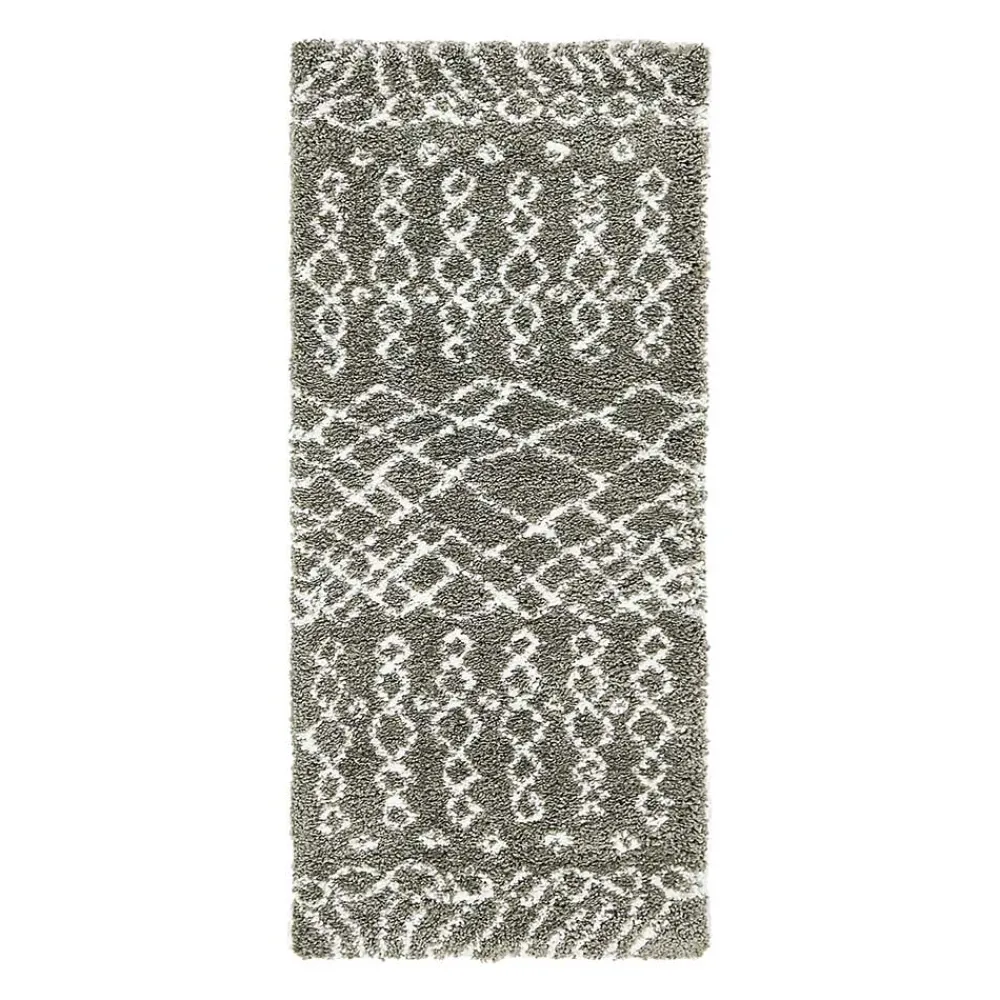 Wohnen Skandinavische Möbel*Teppich Läufer mit abstraktem Muster - Hochflor - Cazryn