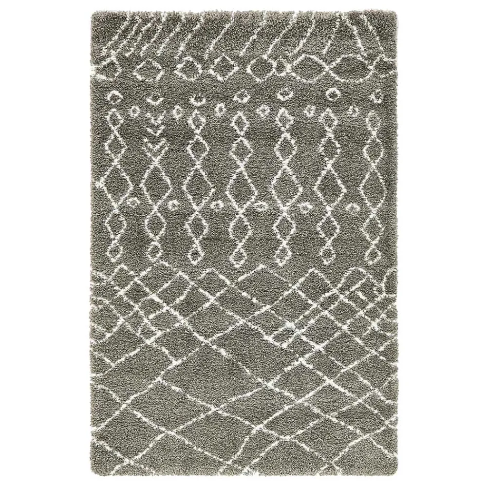 Wohnen Skandinavische Möbel*Teppich Läufer mit abstraktem Muster - Hochflor - Cazryn