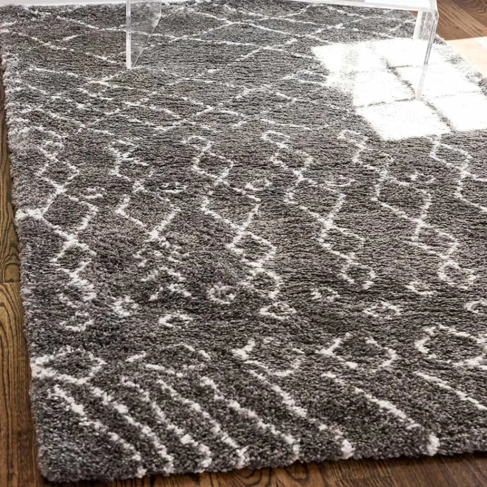 Wohnen Skandinavische Möbel*Teppich Läufer mit abstraktem Muster - Hochflor - Cazryn