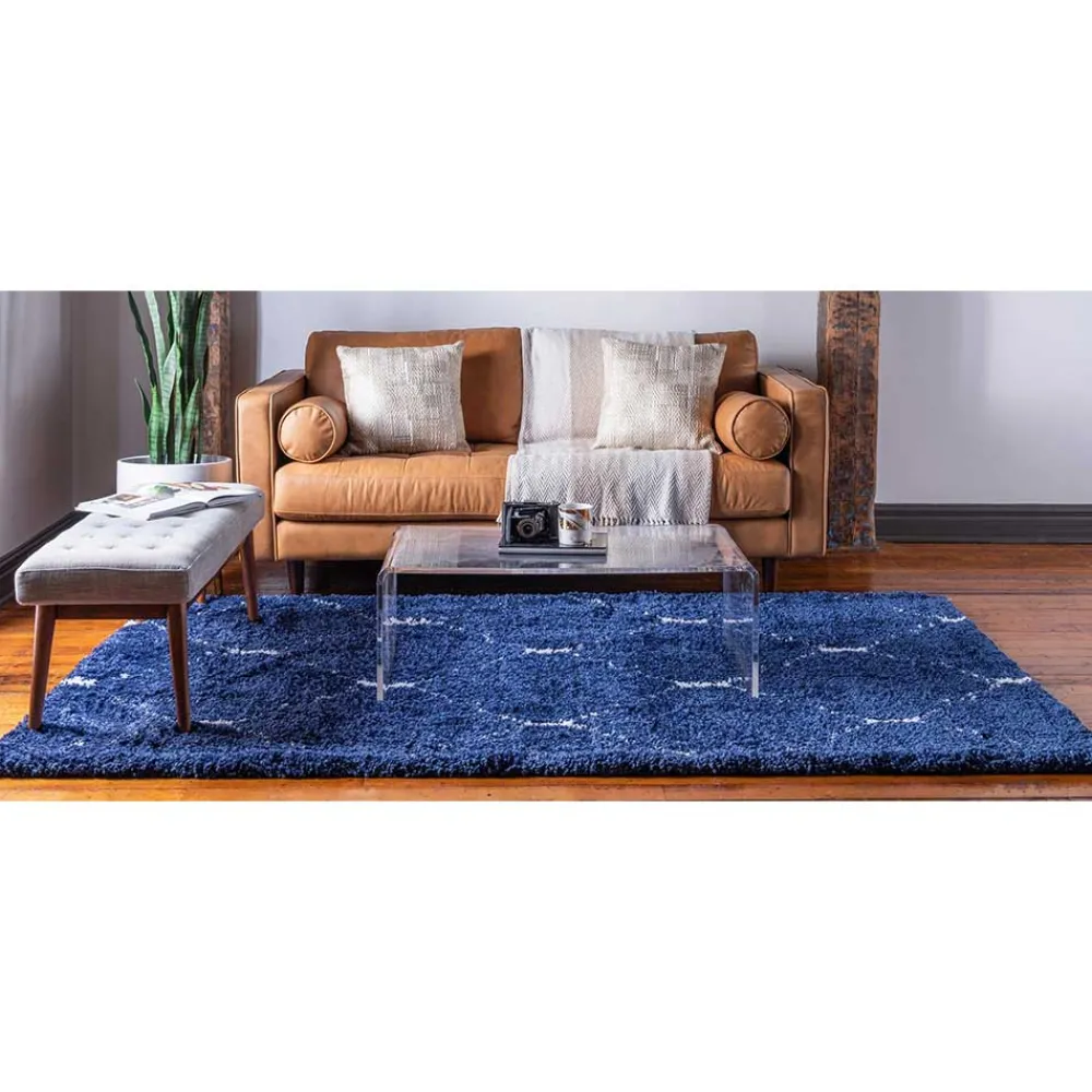 Wohnen Teppiche*Teppich Läufer mit Kachelmuster - Tonnia