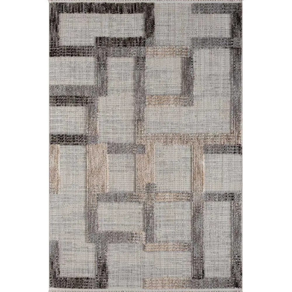 Wohnen Teppich mit geometrischem Muster - Ellis