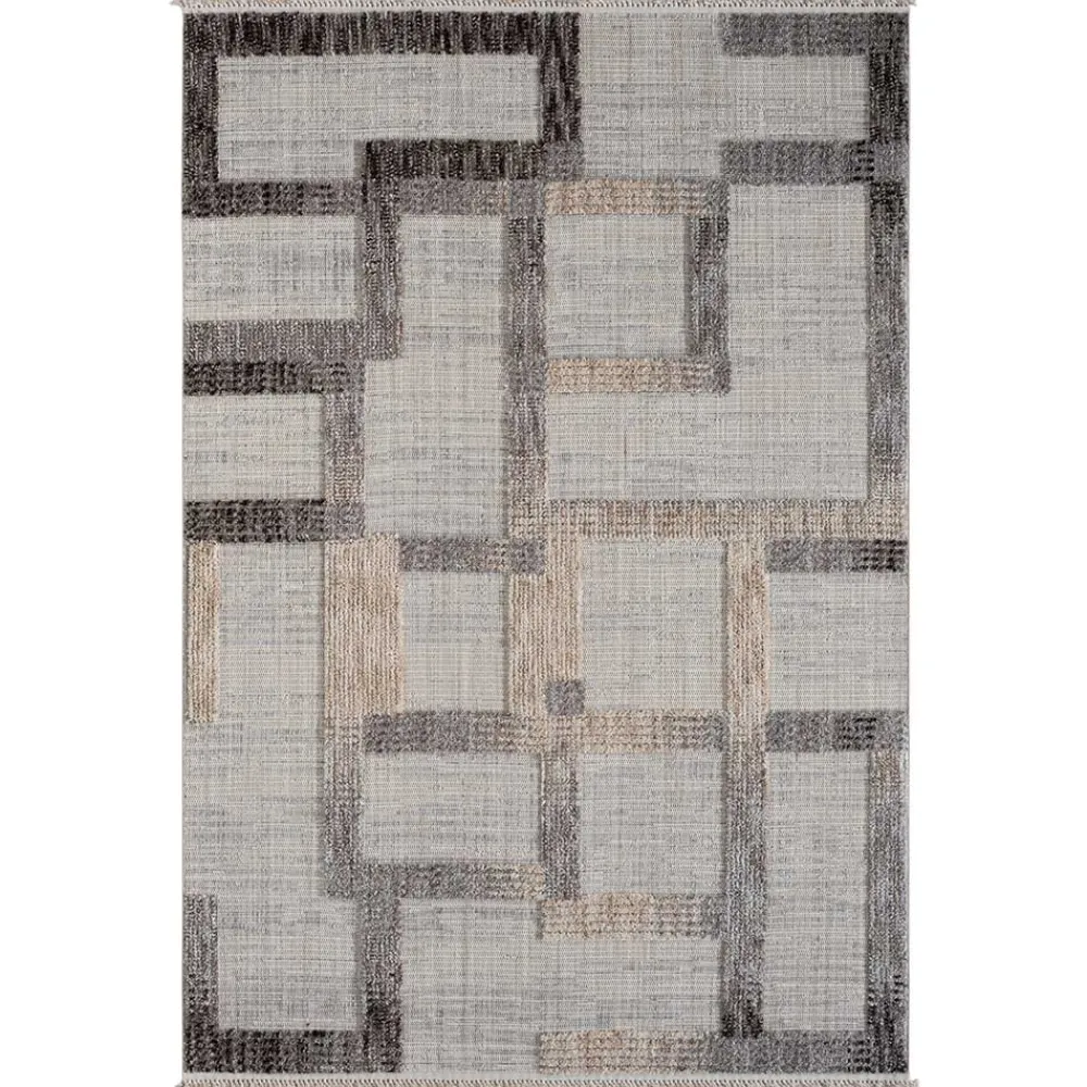 Wohnen Teppich mit geometrischem Muster - Ellis