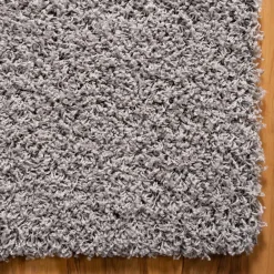 Wohnen Teppich mit Hochflor in Hellgrau - Sirias