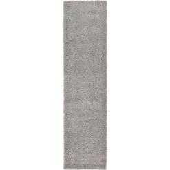 Wohnen Teppich mit Hochflor in Hellgrau - Sirias