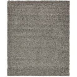 Wohnen Teppich mit Hochflor in Hellgrau - Sirias