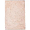Wohnen Teppich mit langem Flor in Rosa - Elani