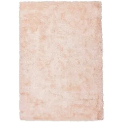 Wohnen Teppich mit langem Flor in Rosa - Elani