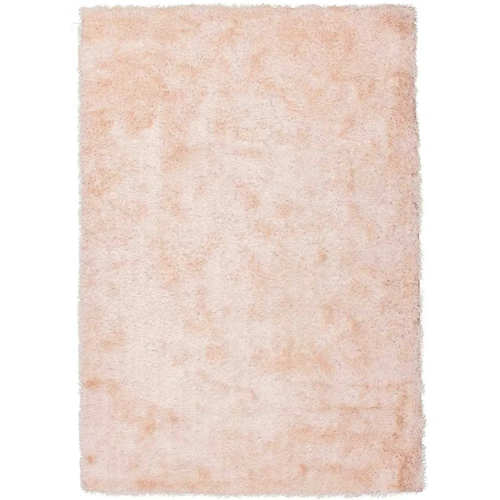 Wohnen Teppich mit langem Flor in Rosa - Elani