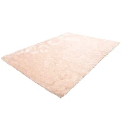 Wohnen Teppich mit langem Flor in Rosa - Elani