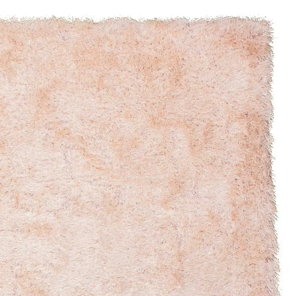 Wohnen Teppich mit langem Flor in Rosa - Elani