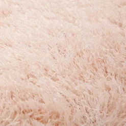 Wohnen Teppich mit langem Flor in Rosa - Elani