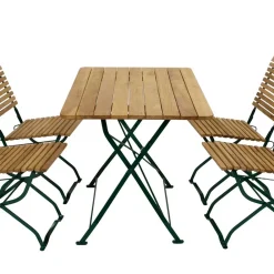 Wohnen Balkonmöbel|Terrassenmöbel*Terrassensitzgruppe Ceremon aus Robinie massiv (fünfteilig)