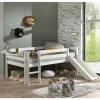 Wohnen Kindermöbel|Kinderbetten*Tiefes Kinder-Hochbett mit Rutsche - Almaron