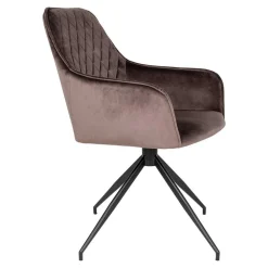 Wohnen Tisch & drehbare Armlehnstühle - Kantino (siebenteilig)