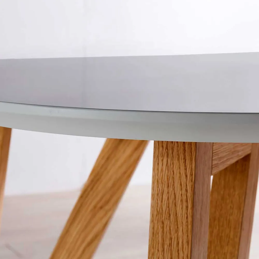 Wohnen Tisch & Samt Tischsessel - Matiano (siebenteilig)