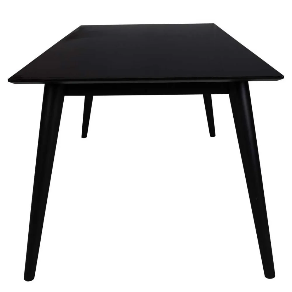 Wohnen Schwarze Möbel|Tische*Tisch & Schalenstühle Set - Vigadru (fünfteilig)