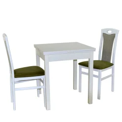 Wohnen Küchen-Essgruppen|Essgruppen*Tisch & zwei Stühle - Frisata (dreiteilig)