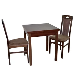 Wohnen Sitzgruppe|Küchen-Essgruppen*Tisch & zwei Stühle klassisch - Romancina (dreiteilig)