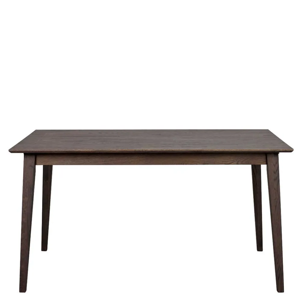 Wohnen Skandinavische Möbel|Naturholzmöbel*Tisch aus Eiche Massivholz in Dunkelbraun - Lomarios