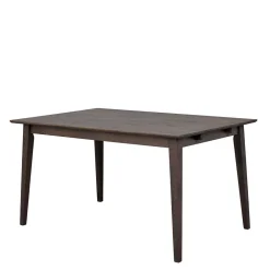 Wohnen Skandinavische Möbel|Naturholzmöbel*Tisch aus Eiche Massivholz in Dunkelbraun - Lomarios