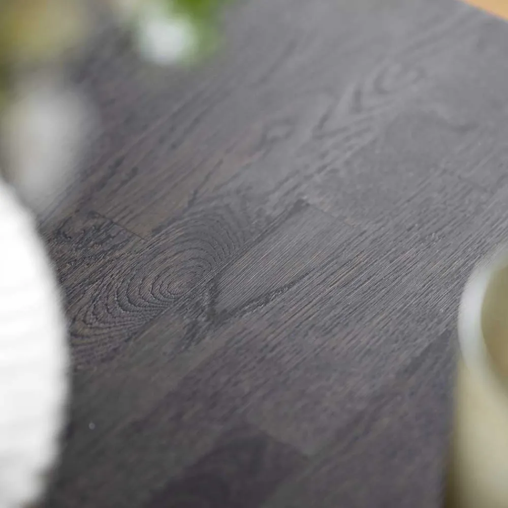 Wohnen Skandinavische Möbel|Naturholzmöbel*Tisch aus Eiche Massivholz in Dunkelbraun - Lomarios