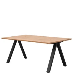 Wohnen Tisch in Eiche und Schwarz - Fadrina