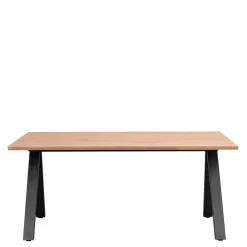 Wohnen Tisch in Eiche und Schwarz - Fadrina