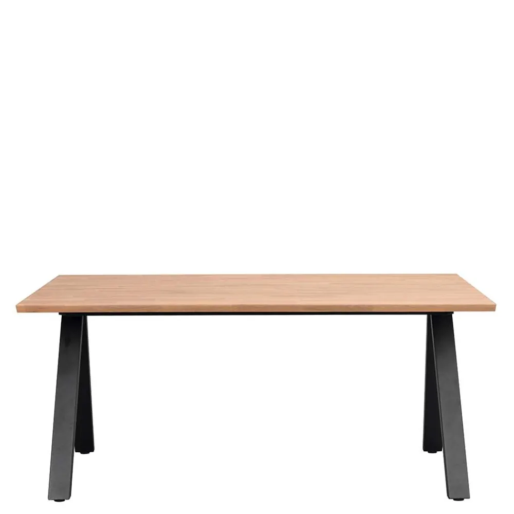 Wohnen Tisch in Eiche und Schwarz - Fadrina