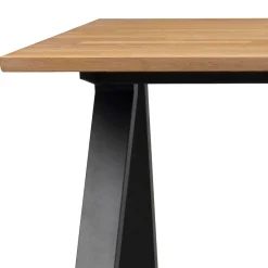 Wohnen Tisch in Eiche und Schwarz - Fadrina