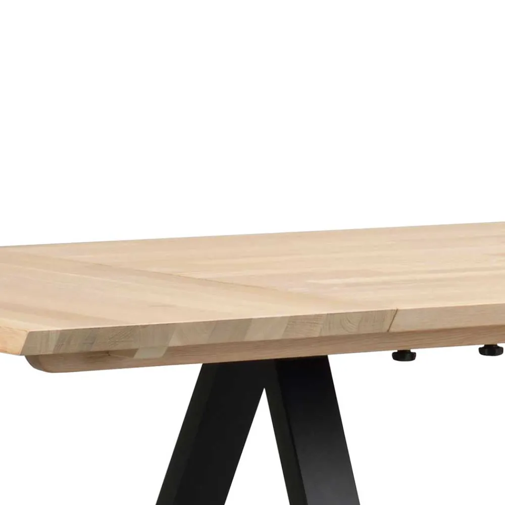 Wohnen Tisch in Eiche und Schwarz - Fadrina
