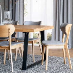 Wohnen Küchen-Essgruppen|Essgruppen*Tischgruppe mit sechs Sitzplätzen - Jonata (siebenteilig)