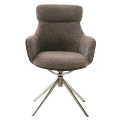 Wohnen Tischsessel in Schlamm - Eliva (2er Set)