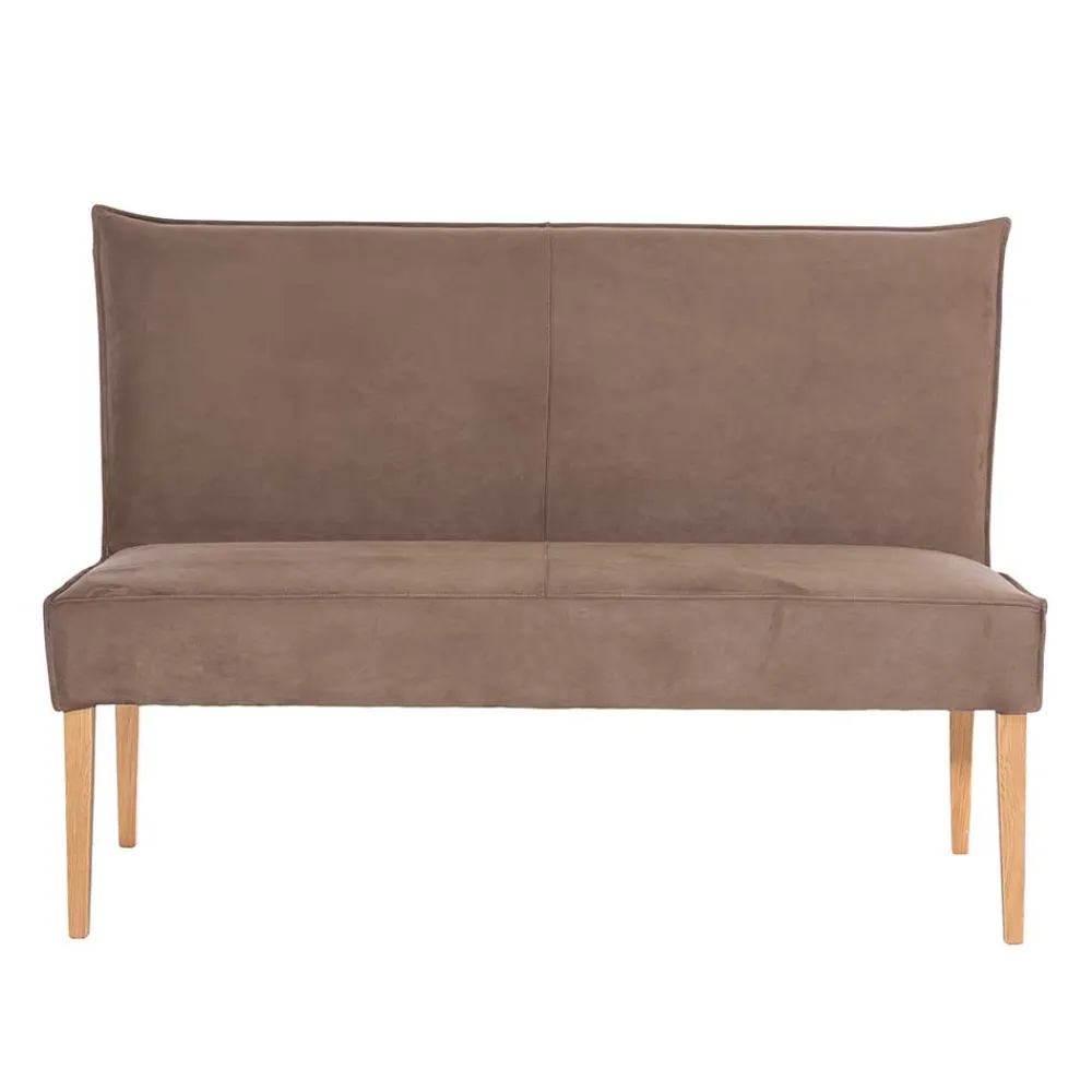 Wohnen Tolles Speisesofa in Hellbraun & Eiche - Malivtros