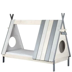 Wohnen Kindermöbel|Kinderbetten*Tolles Zelt Kinderbett in Weiß & Grau - Tananoa