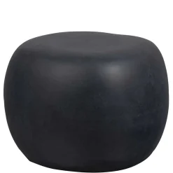 Wohnen Graue Möbel|Designermöbel*Tonfaser Sofatisch mit runder Tischplatte - Elhan