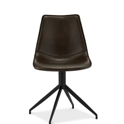 Wohnen Bürostühle*Top Schalenstuhl-Set in Dunkelbraun - Kleera (2er Set)