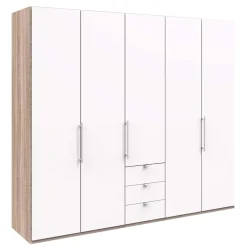 Wohnen Top Schlafzimmerschrank mit 2 Falttüren & Tür - Vaclyn