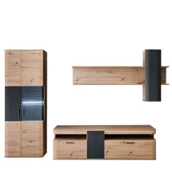 Wohnen Topp Design Anbauwand Set - Vecenda (dreiteilig)