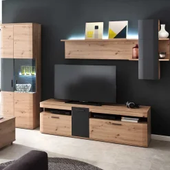 Wohnen Topp Design Anbauwand Set - Vecenda (dreiteilig)