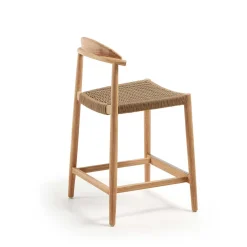 Wohnen Rattanmöbel*Topp Design Barstuhl mit 62 cm Sitzhöhe - Flyrelia