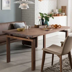 Wohnen Topp Esstisch aus Nussbaum Massivholz - Ribanna