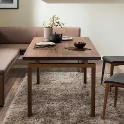 Wohnen Topp Esstisch aus Nussbaum Massivholz - Ribanna