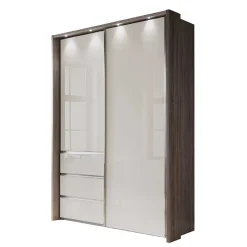 Wohnen Jugendzimmerschränke*Topp Kleiderschrank mit Licht LED - Saluvera