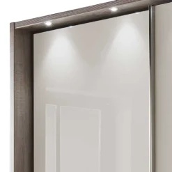 Wohnen Jugendzimmerschränke*Topp Kleiderschrank mit Licht LED - Saluvera