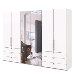 Wohnen Topp Kleiderschrank mit Spiegel Falttür - Donpiave