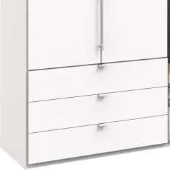 Wohnen Topp Kleiderschrank mit Spiegel Falttür - Donpiave