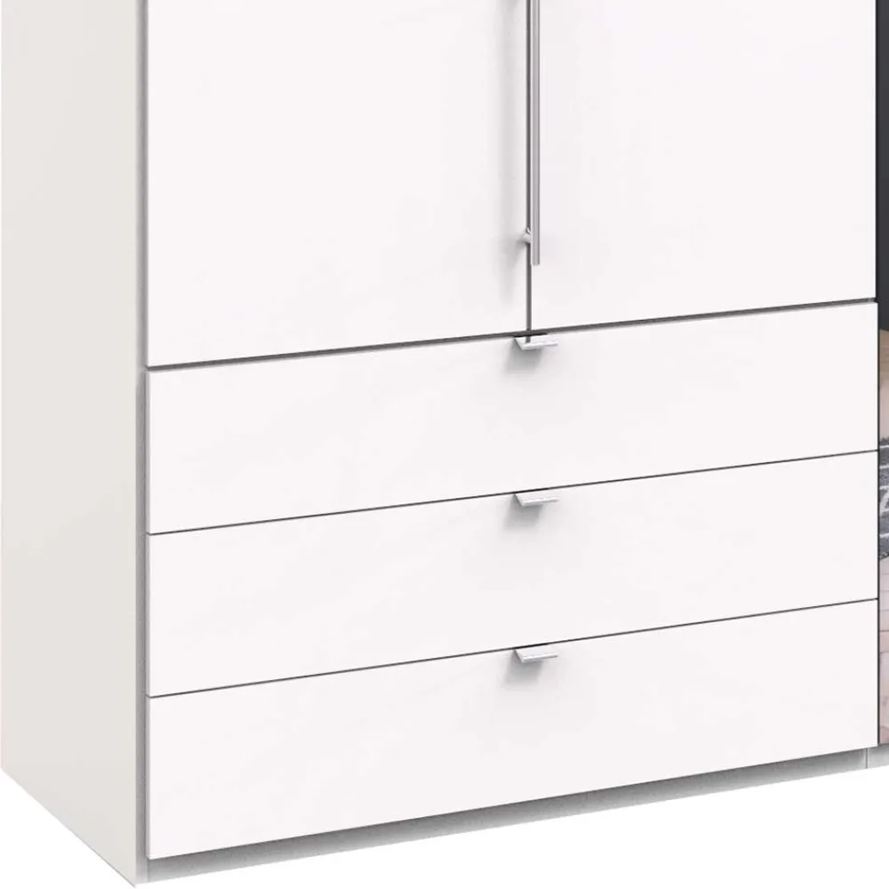 Wohnen Topp Kleiderschrank mit Spiegel Falttür - Donpiave