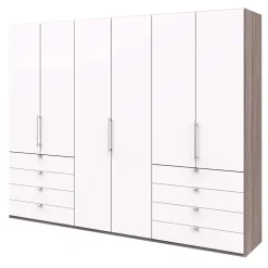 Wohnen Topp Kombi-Schlafzimmerschrank mit acht Schubladen - Tivierto