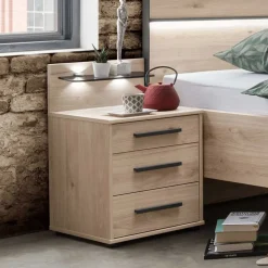 Wohnen Kommoden|Nachttische*Topp Nachtkommode mit LED - Licruva I
